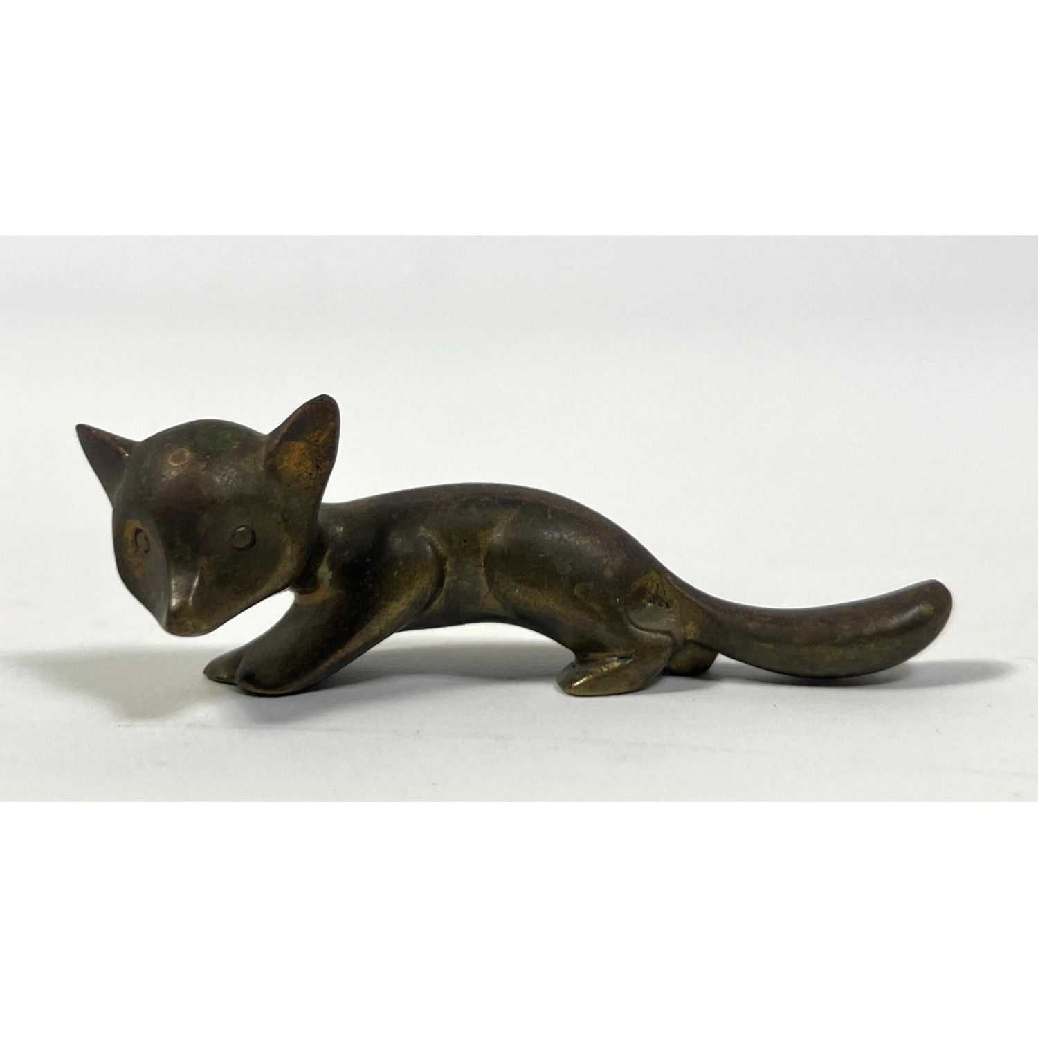 Appraisal: Wiener Werkstatte KARL HAGENAUER Fox Austrian Small cute fox figure