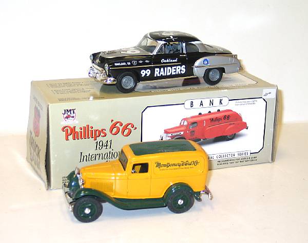 Appraisal: Limited Edition Automobile Banks Lot of LE metal and plastic