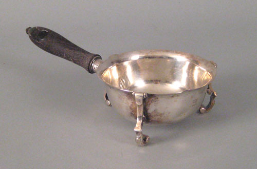 Appraisal: English silver brandy warmer - bearing the touch of Stephen