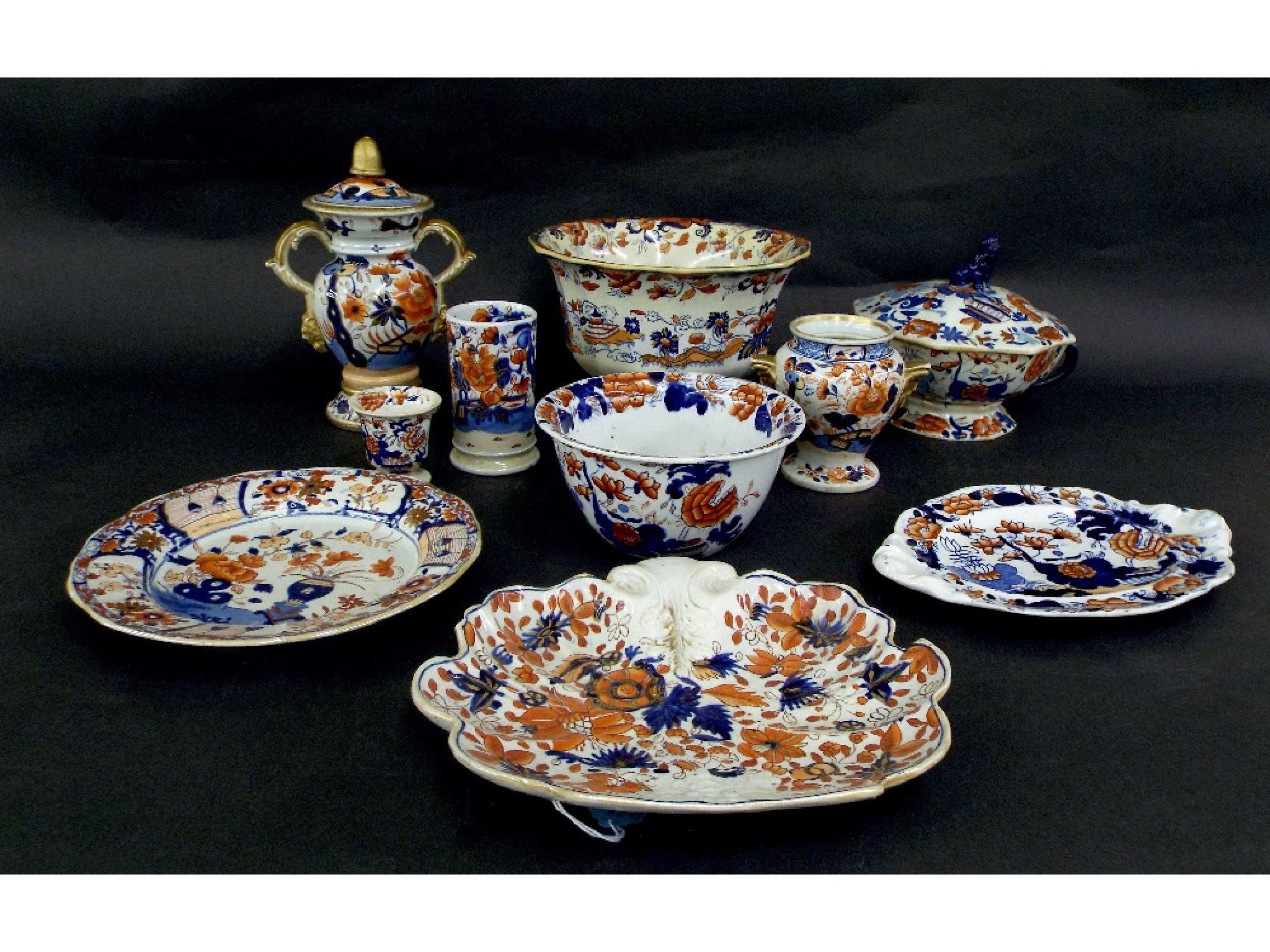 Appraisal: Masons Ironstone 'Japan' pattern and other china to include various