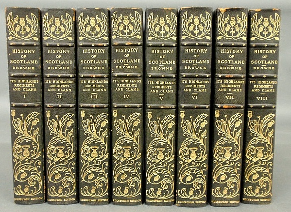 Appraisal: - Books- vol set History of Scotland James Browne L