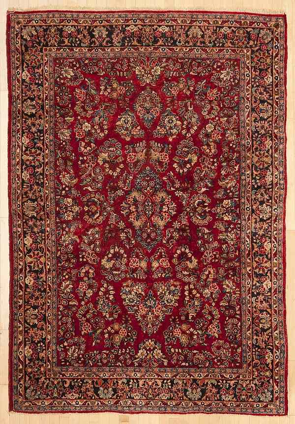 Appraisal: Sarouk carpet ca ' x '