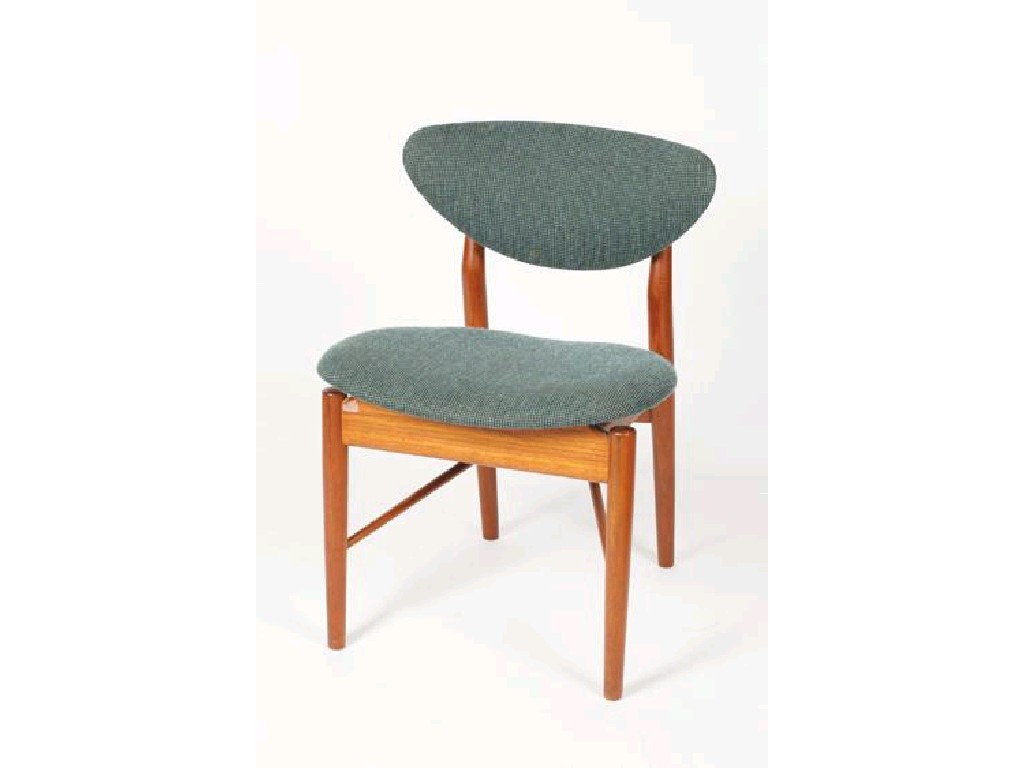 Appraisal: FINN JUHL A DINING CHAIR probably model number NV with