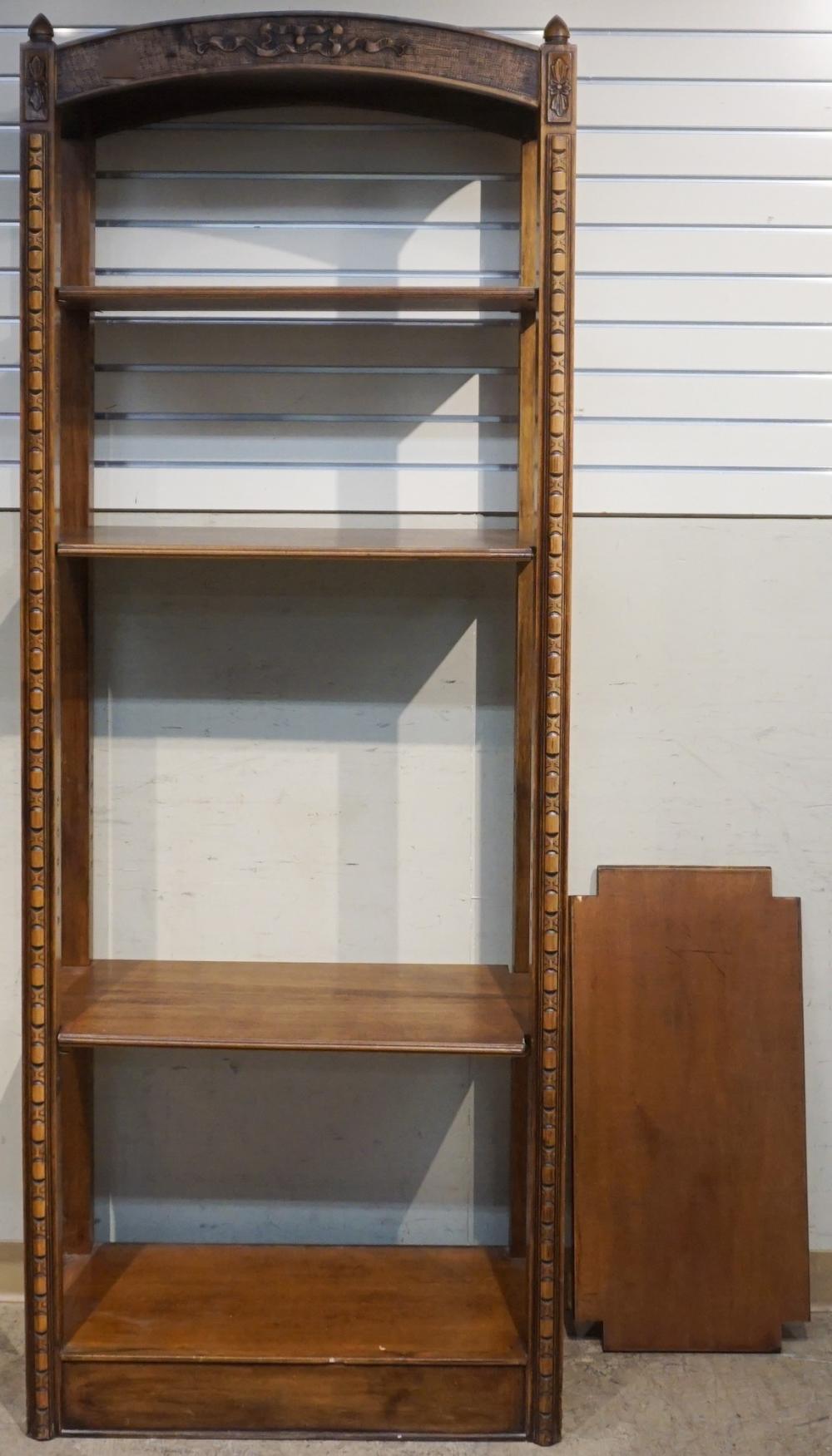 Appraisal: Fruitwood Open Etagere x x in x x cm