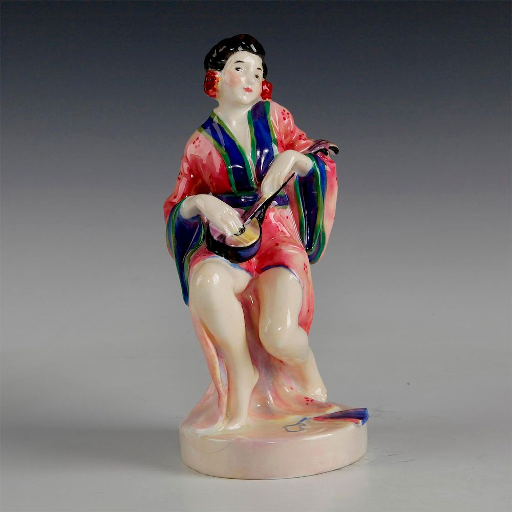 Appraisal: ROYAL DOULTON ART DECO FIGURINE A GEISHA HN Designed by