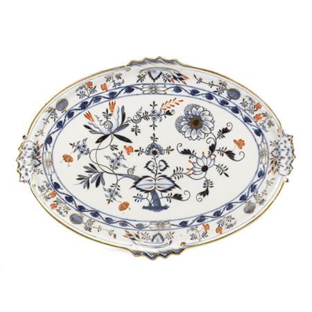 Appraisal: Meissen Porcelain Platter Estimate -