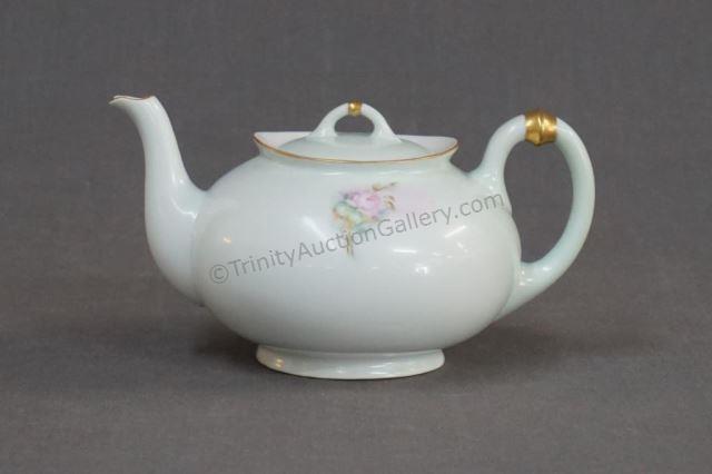 Appraisal: H Co Selb Bavaria Hand Signed Teapot ca 's Artist