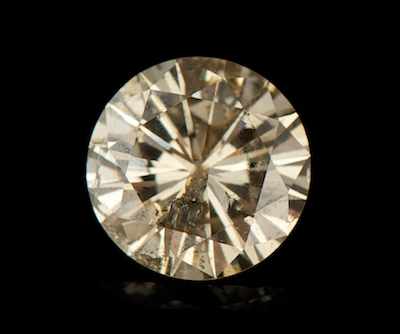 Appraisal: An Unmounted Round Brilliant Cut Diamond Carat Round brilliant cut