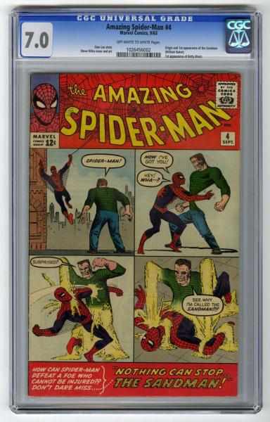 Appraisal: Amazing Spider-Man CGC Marvel Comics Stan Lee story with Steve