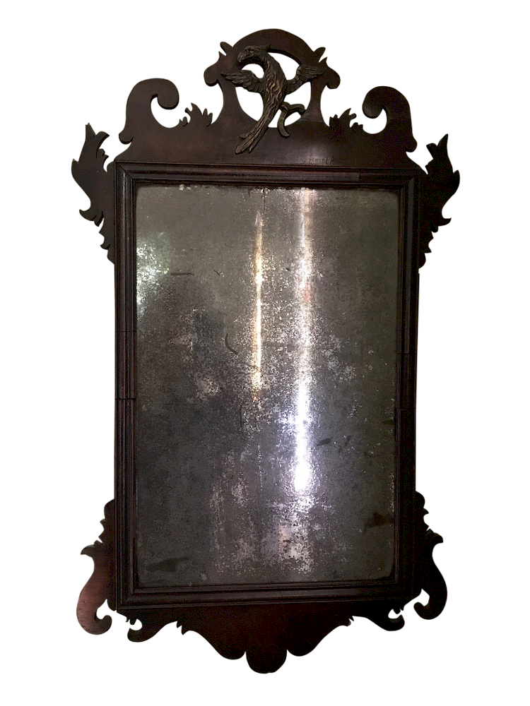 Appraisal: Chippendale Style Mirror Chippendale Style Mirror Chippendale style wall mirror