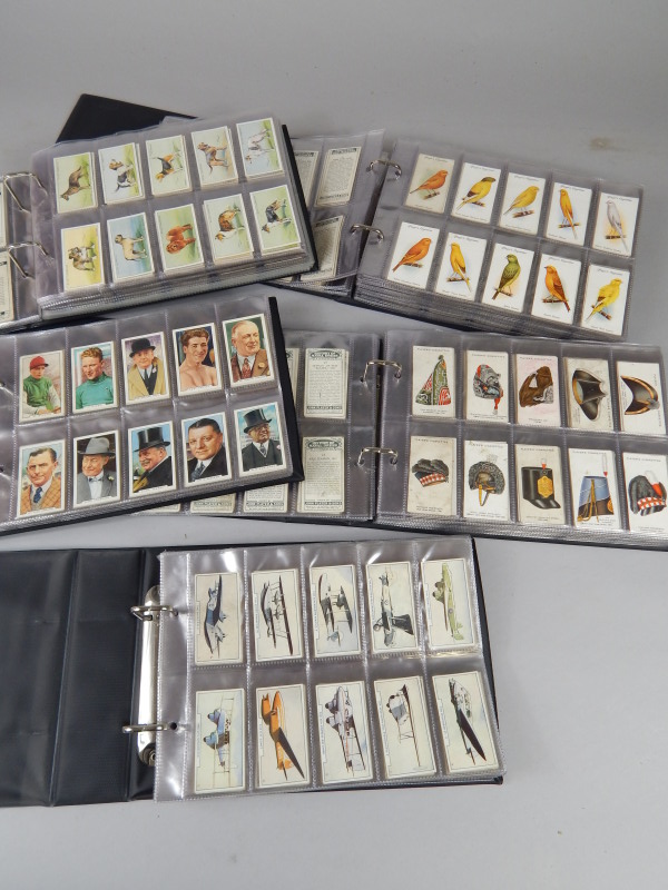 Appraisal: A large quantity of cigarette cards to include Wills Butterflies