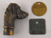 Appraisal: Two miner's tags for Manton and Barrow collieries and a