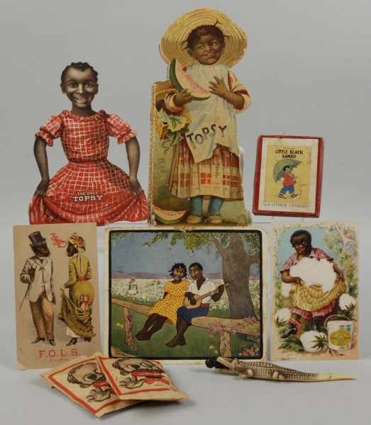 Appraisal: Lot of African American Pieces Description Includes one miniature book