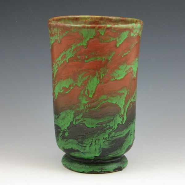 Appraisal: Weller Greora vase with excellent glaze Marked Weller Pottery Mint