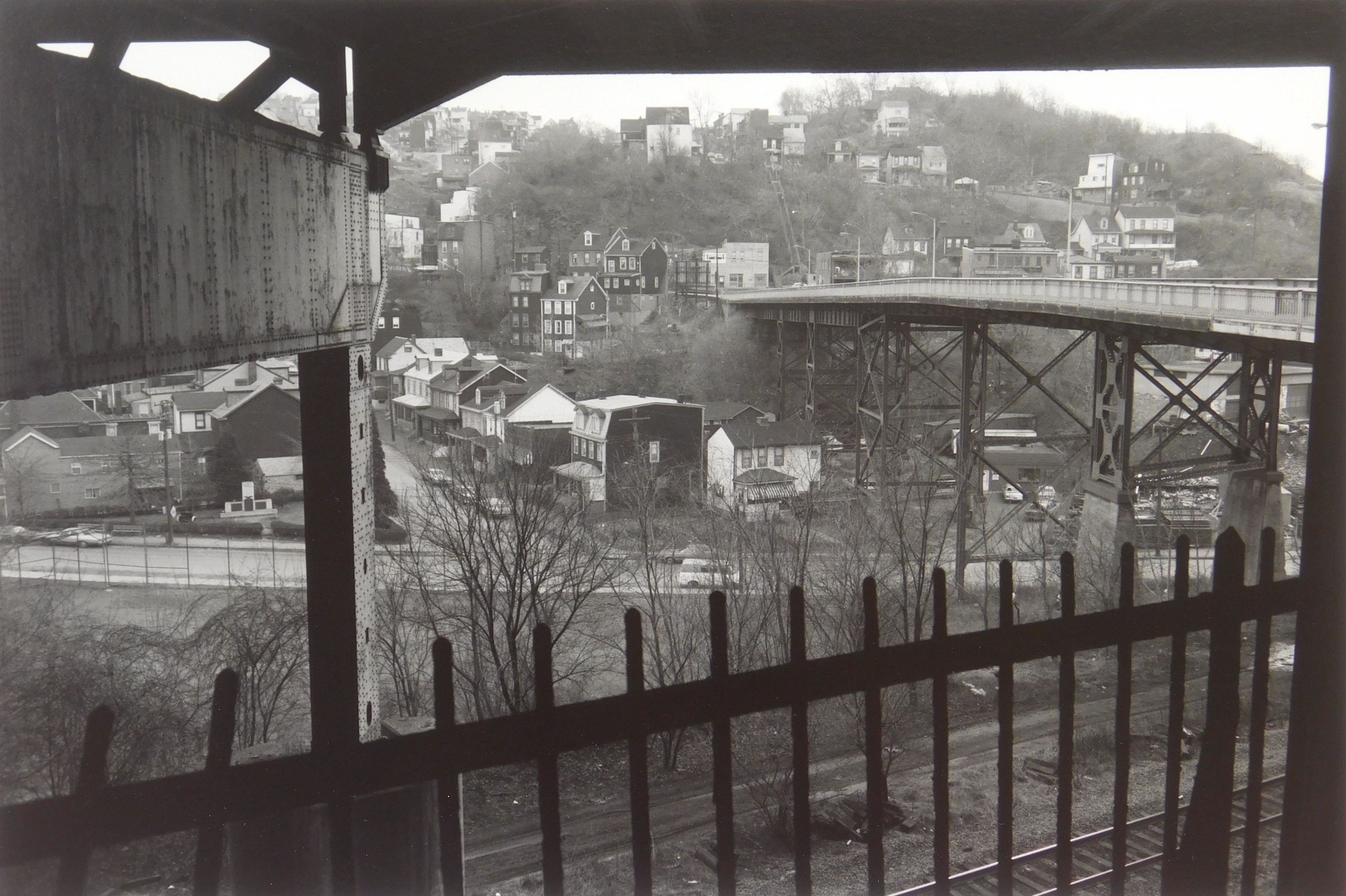 Appraisal: Lee Friedlander American - ''Pittsburgh PA''- gelatin silver print -