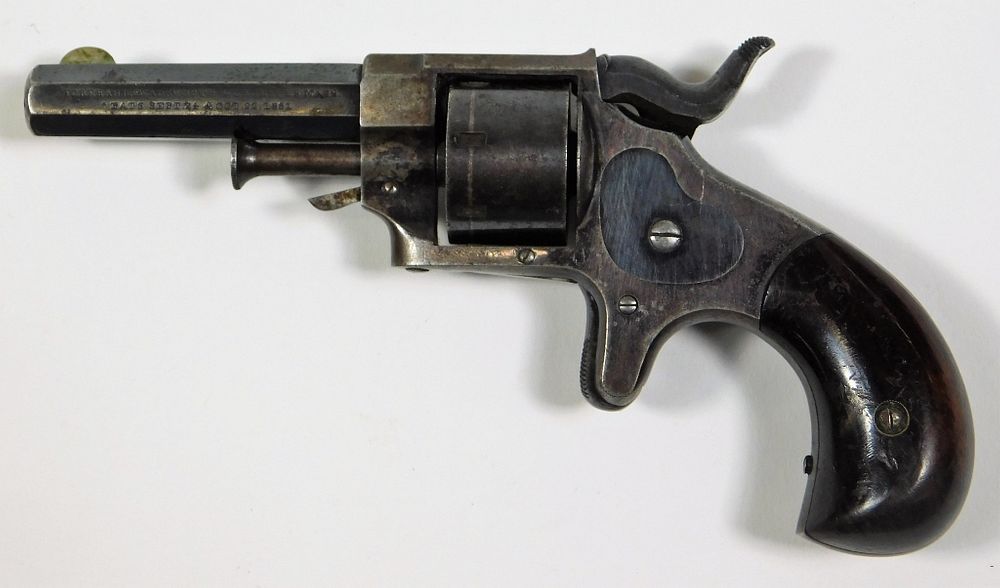 Appraisal: Forehand Wadsworth Side Hammer Revolver United States C s caliber