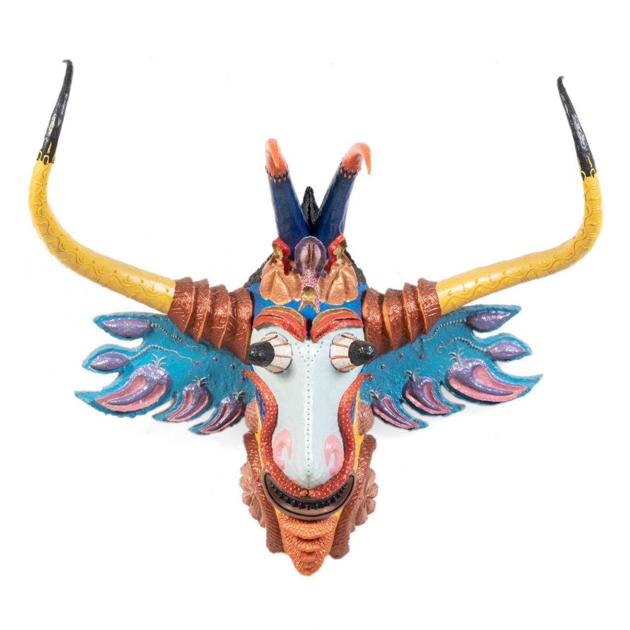 Appraisal: MEXICAN STYLE FOLK ART ALEBRIJE WHIMSICAL MASK Mexican style monumental