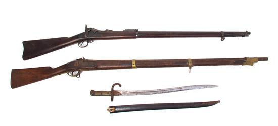 Appraisal: Sale Lot Two Civil War-Era Rifles comprising a Springfield model