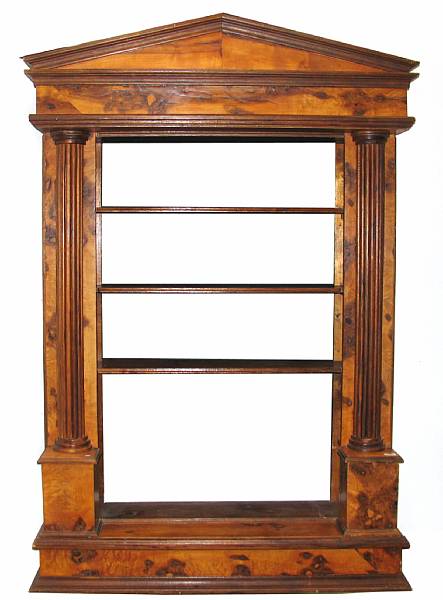 Appraisal: An Italian Neoclassical style bookcase composed of antique elements height