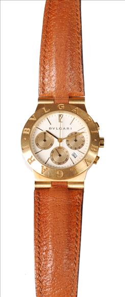 Appraisal: Bvlgari Bvlgari a gentleman's carat gold wrist watch circa ref