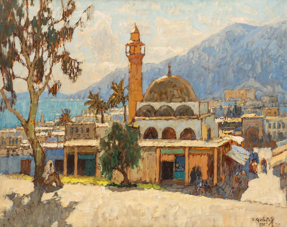 Appraisal: KONSTANTIN GORBATOV RUSSIAN - KONSTANTIN GORBATOV RUSSIAN - Tiberias Lake