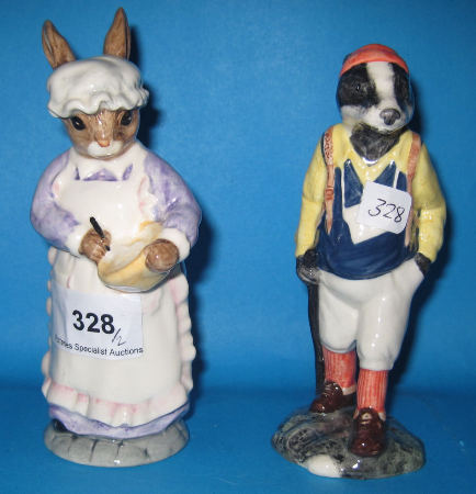 Appraisal: Beswick English Country Folk Figures Mrs Rabbit baking ECF And