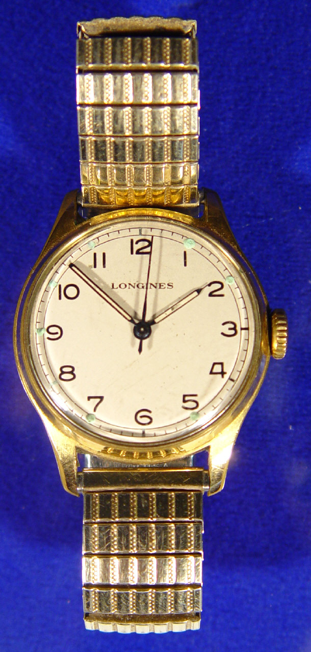 Appraisal: Gentlemans Longines wrist watch