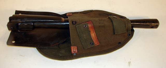 Appraisal: US Vietnam Era combat entrenching tool with marked case