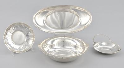 Appraisal: A Lot of Four Sterling Silver Dishes including by Gorham