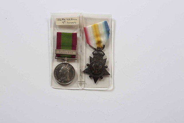 Appraisal: A GROUP OF TWO MEDALS awarded to Private WD Birnie