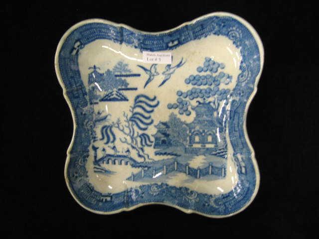 Appraisal: Early Pearlware Style Willow Dish