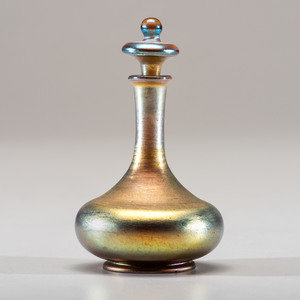 Appraisal: Tiffany Studios American Early th Century Perfume Bottle favrile glass