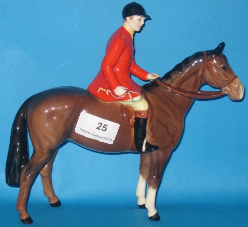 Appraisal: Beswick Huntsman on Brown Horse