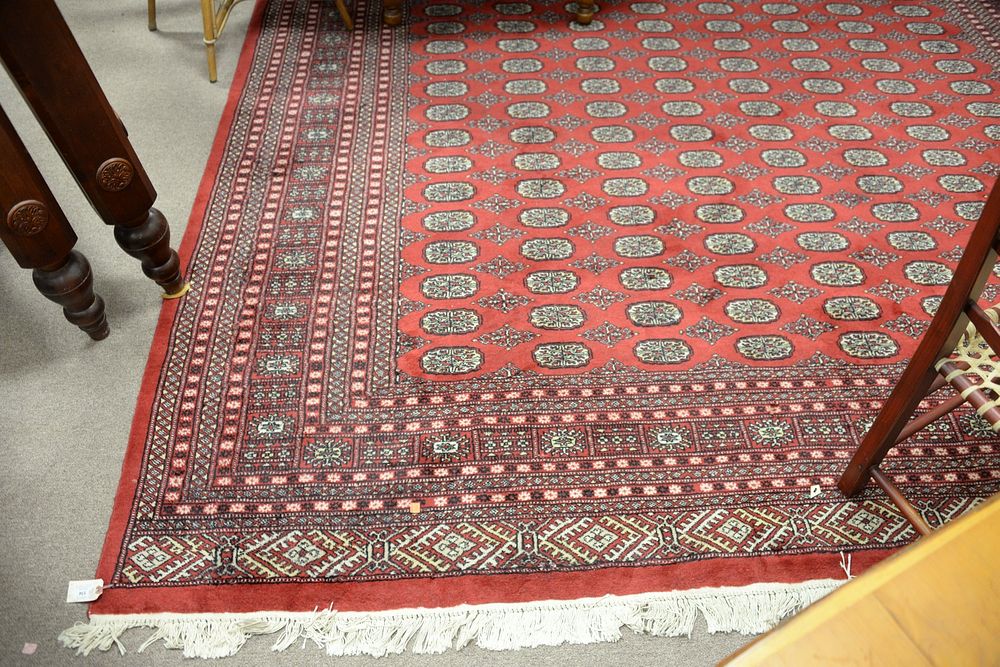 Appraisal: Room size Bokara Oriental carpet ' x Room size Bokara