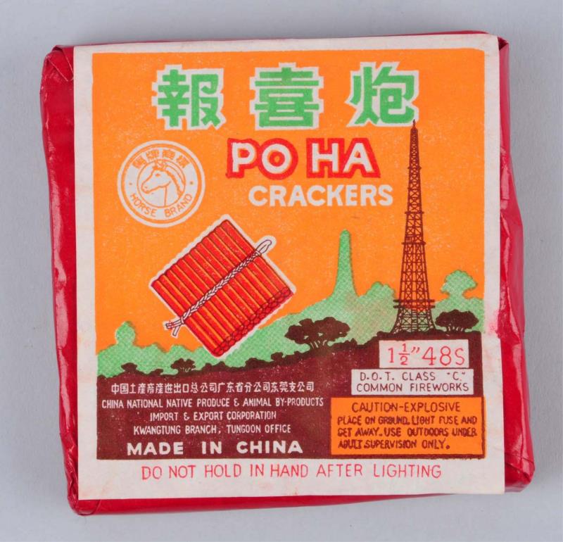 Appraisal: Po Ha -Pack Firecrackers - Class three Made in China