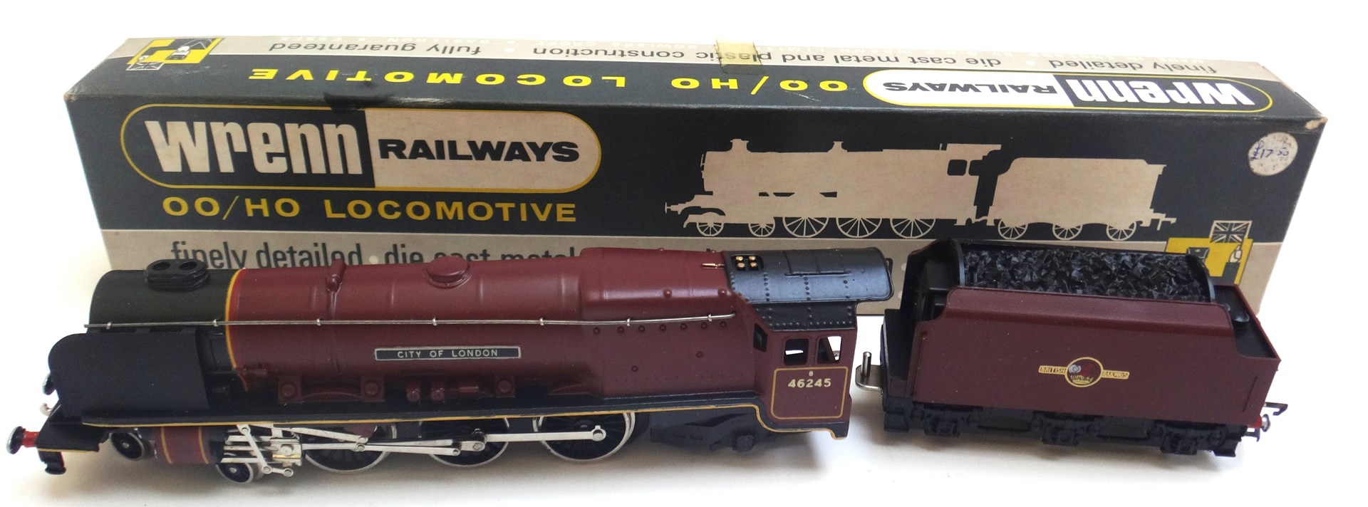 Appraisal: A Wrenn gauge locomotive and tender 'City of London' boxed