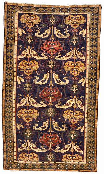 Appraisal: A Kuba rug Caucasus late th century size approximately ft