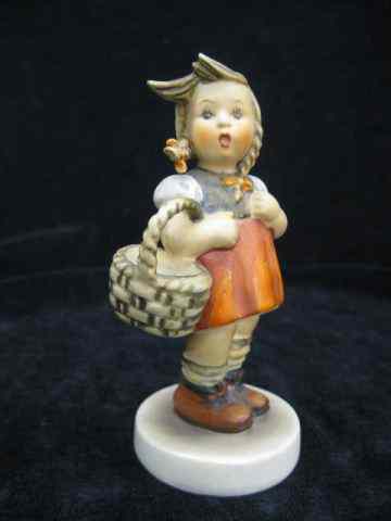 Appraisal: Hummel Figurine ''Little Shopper'' stylized bee '' excellent