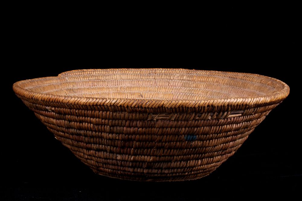 Appraisal: Papago Indians Hand Woven Basket c 's For your consideration