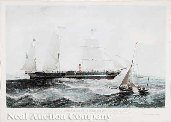 Appraisal: After William Callcott Knell British - Steamship President published by