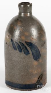 Appraisal: American stoneware jug th c with cobalt decoration '' h