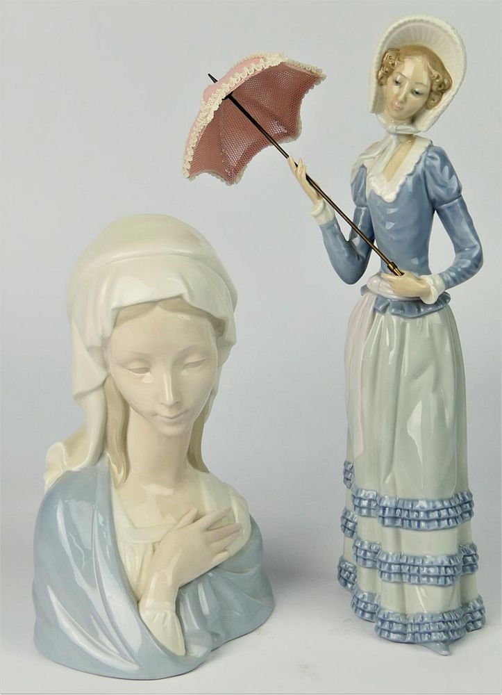 Appraisal: LLADRO PORCELAIN FIGURAL GROUP LLADRO PORCELAIN FIGURAL GROUP largest measures