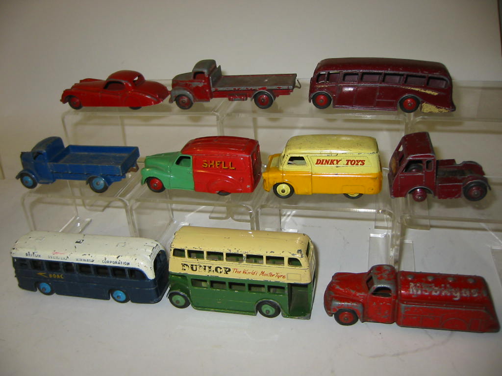 Appraisal: Ten old Dinky models mainly Commercial P