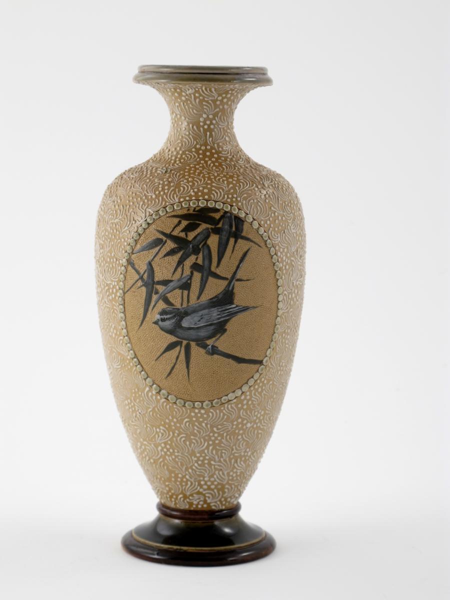 Appraisal: A Doulton Lambeth stoneware vase by Florence Barlow