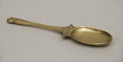 Appraisal: Brass Serving Spoon