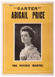 Appraisal: Carter Charles With Carter Abigail Price The Psychic Marvel Sydney