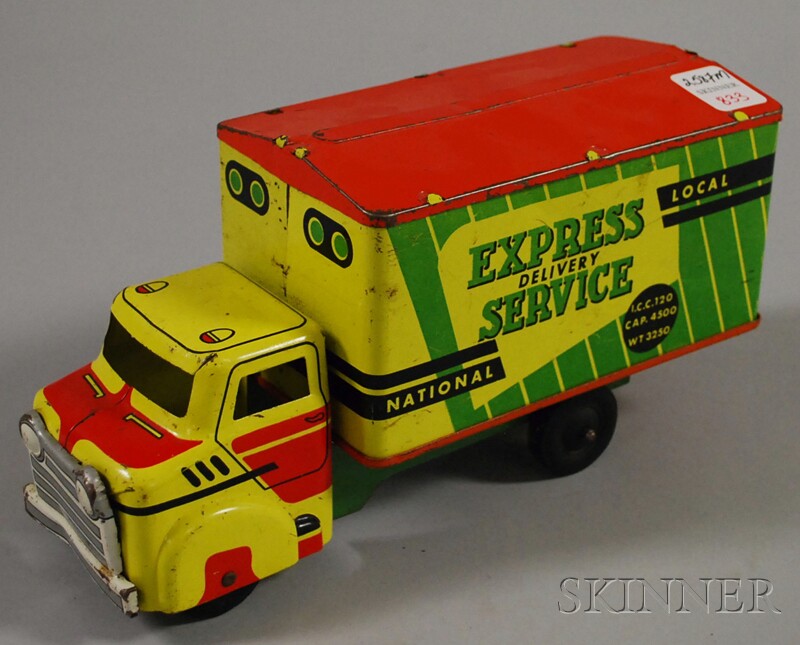 Appraisal: Wyandotte Pressed Steel Express Delivery Service Truck Toy Wyandotte Toys