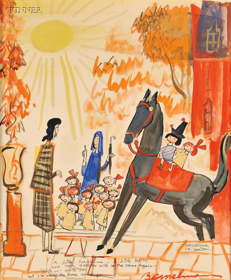 Appraisal: Ludwig Bemelmans American - I'm Sorry the Horse Must Go