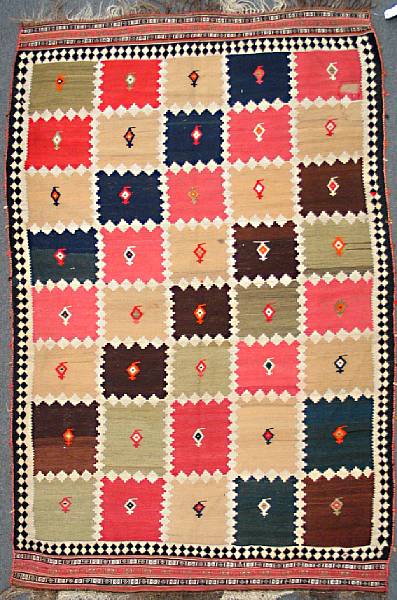 Appraisal: A Qashqa'i kilim Southwest Persia circa size approximately ft in