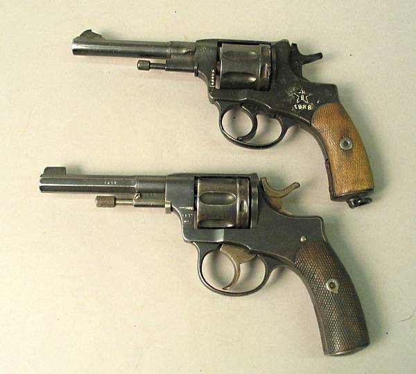 Appraisal: A lot of two European military revolvers Comprising Swedish M